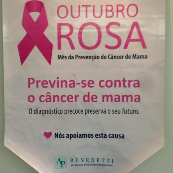 CAMPANHA OUTUBRO ROSA  